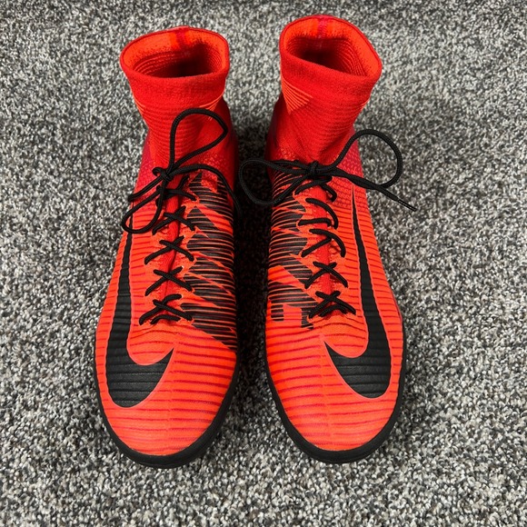 Nike MercurialX Proximo II TF 831976-8616 Mens Red Soccer Cleats Indoor Turf 13